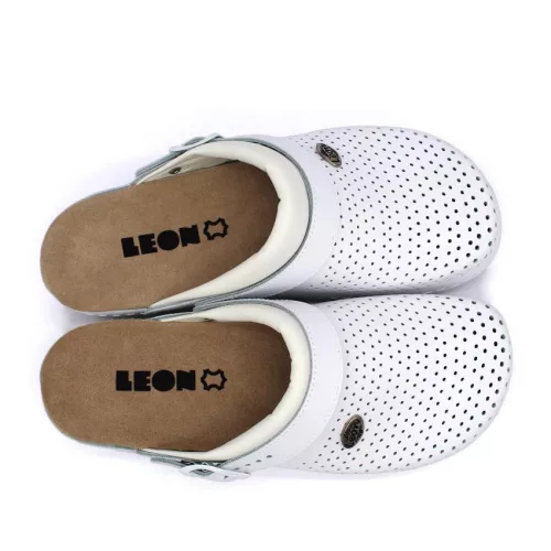 LEON Comfort női bőr klumpa 5002