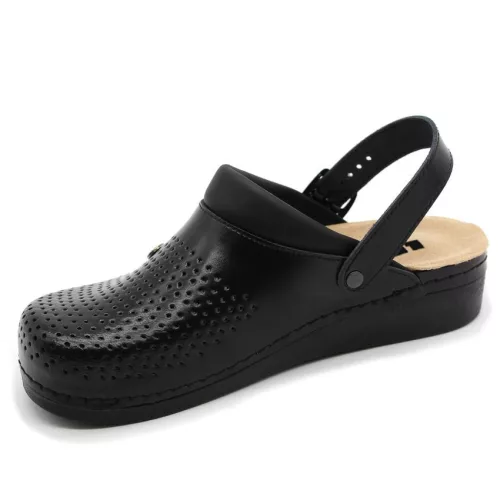 LEON Comfort női bőr klumpa 5002