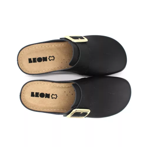 LEON Comfort női bőr klumpa 971