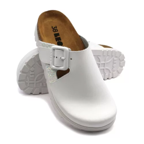 LEON Comfort női bőr klumpa 6005