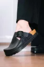 LEON Comfort női bőr klumpa 6005