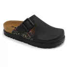 LEON Comfort női bőr klumpa 6005