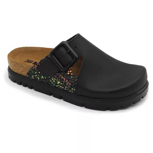 LEON Comfort női bőr klumpa 6005