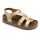 Leon Comfortstep 6300 arany női bőr szandál 36-41