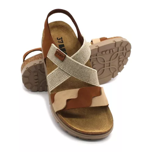 Leon Comfortstep 6301 barna női bőr szandál 36-41