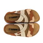 Leon Comfortstep 6301 barna női bőr szandál 36-41