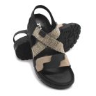 Leon Comfortstep 6301 fekete női bőr szandál 36-41
