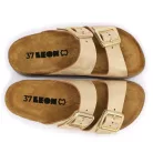 LEON Comfort női bőr papucs 6010