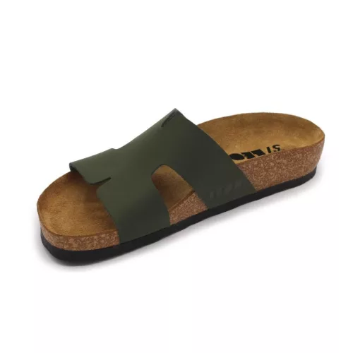 LEON Comfort női bőr papucs 4054