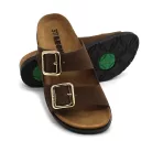 LEON Comfort női bőr papucs 7010