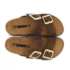 LEON Comfort női bőr papucs 7010