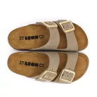 LEON Comfort női bőr papucs 7010