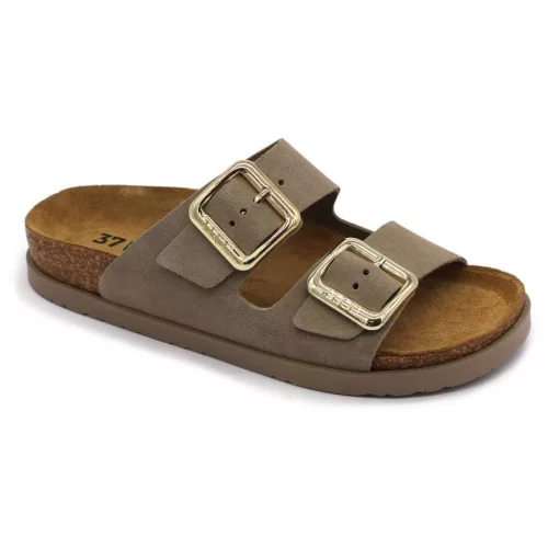 LEON Comfort női bőr papucs 7010