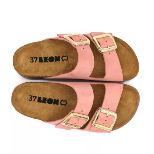 LEON Comfort női bőr papucs 7010