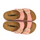 LEON Comfort női bőr papucs 7010
