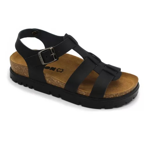 LEON Comfort női bőr szandál 6300