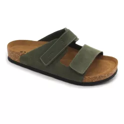 LEON Comfort férfi bőr papucs 4704