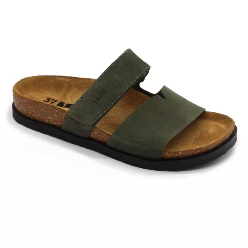 LEON Comfort női bőr papucs 7020