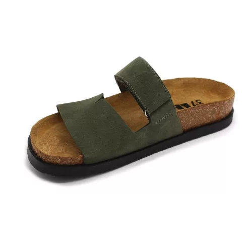 LEON Comfort női bőr papucs 7020