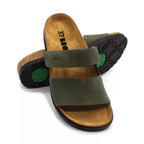 LEON Comfort női bőr papucs 7020