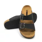 LEON Comfort férfi bőr papucs 4703