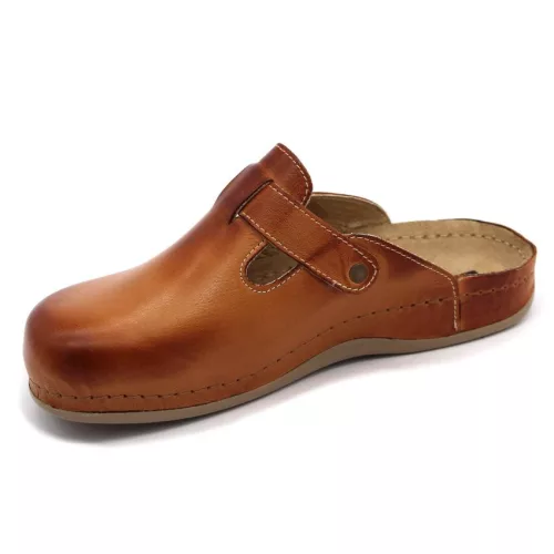 LEON Comfort férfi bőr klumpa 707