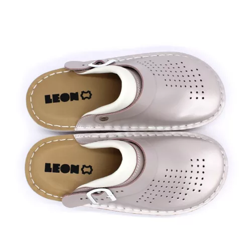 LEON Comfort női bőr klumpa 300