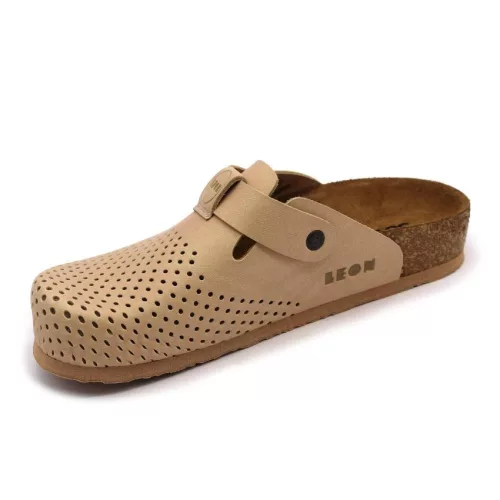 LEON Comfort női bőr klumpa 4250
