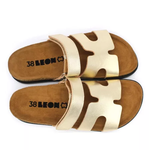 LEON Comfort női bőr papucs 7032