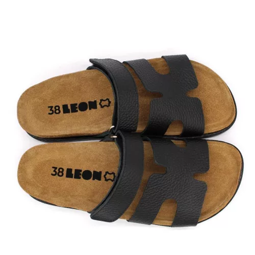 LEON Comfort női bőr papucs 7032