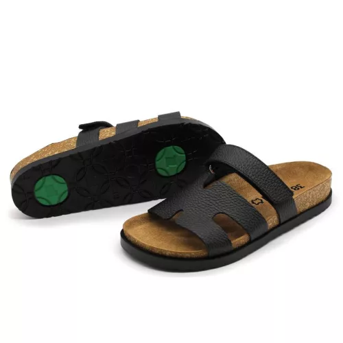LEON Comfort női bőr papucs 7032