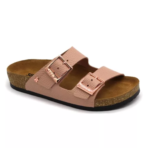 LEON Comfort női bőr papucs 4014