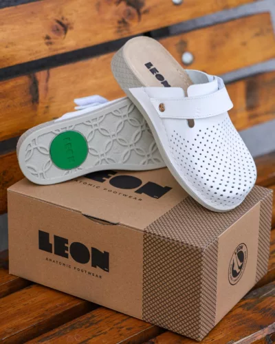 LEON Comfort női bőr klumpa 500