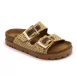 LEON Comfort női bőr papucs 6017