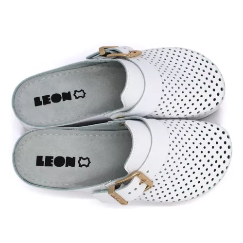 LEON Comfort női bőr klumpa 940