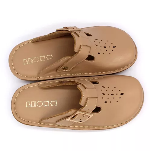 LEON Comfort női bőr klumpa 302