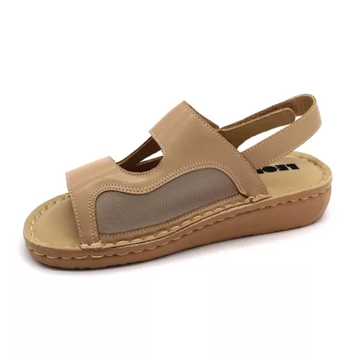 LEON Comfort női bőr szandál 320