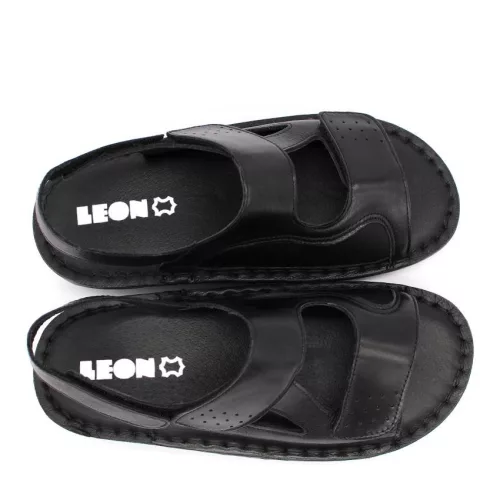LEON Comfort női bőr szandál 320