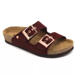 LEON Comfort női bőr papucs 4015