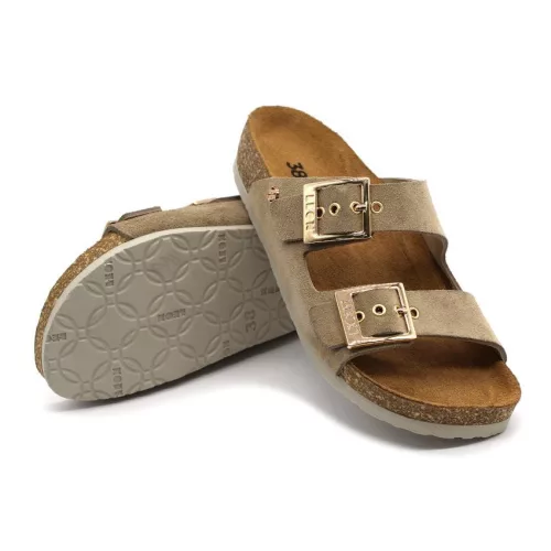 LEON Comfort női bőr papucs 4015