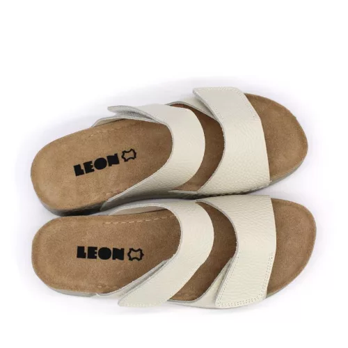 LEON Comfort női bőr papucs 511
