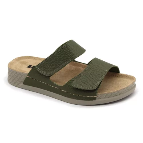 LEON Comfort női bőr papucs 511