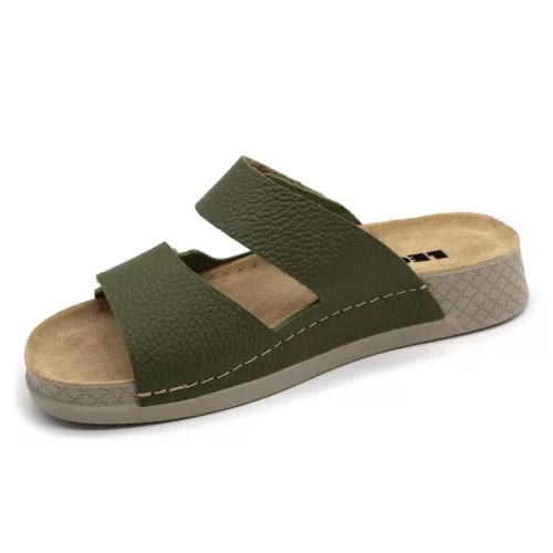 LEON Comfort női bőr papucs 511