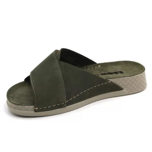 LEON Comfort női bőr papucs 510
