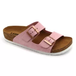 LEON Comfort női bőr papucs 4010
