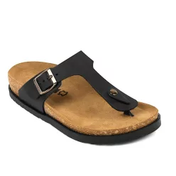 LEON Comfort női bőr papucs 7080