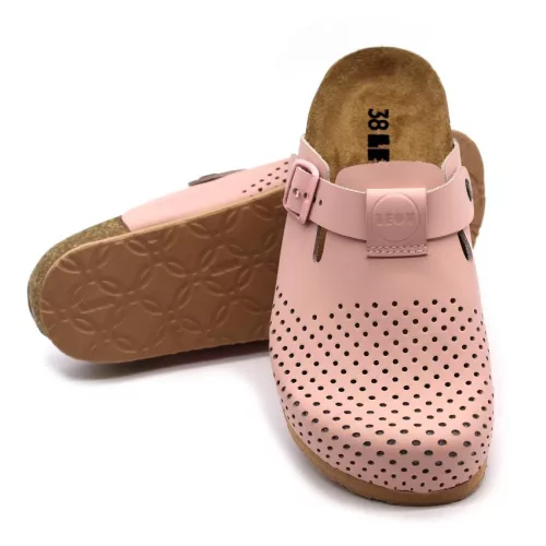 LEON Comfort női bőr klumpa 4250