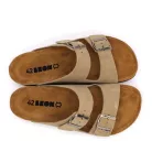 LEON Comfort férfi bőr papucs 4703