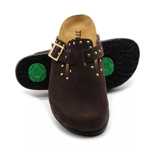 LEON Comfort női bőr klumpa PILLAR 7004