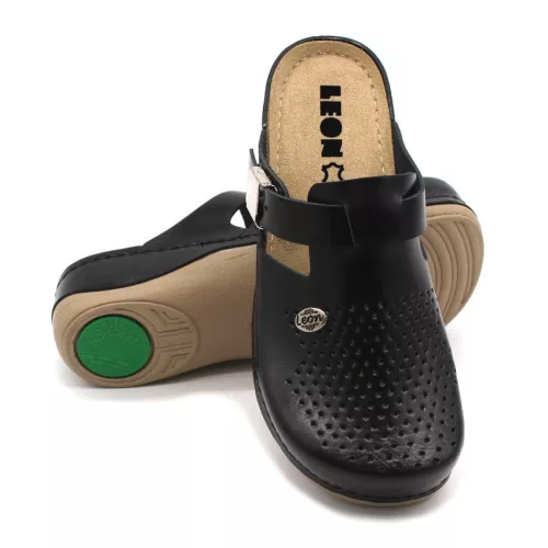 LEON Comfort női bőr klumpa 900